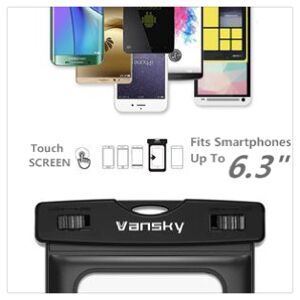 De Zak Floatable Waterdicht Geval van de schuifritssluiting, van de de Zak Universeel Zak van Cellphone Droog de Zak Universeel Waterdicht Geval 0