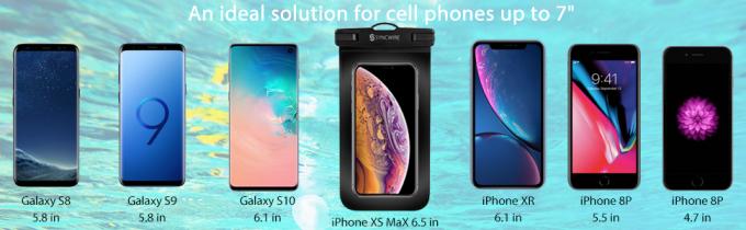 waterdichte telefoonzak