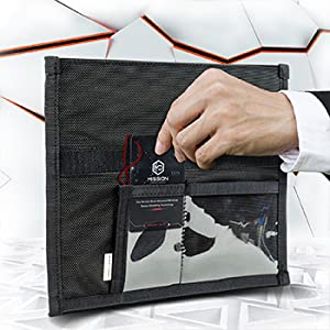 Van het niet-Vensterfaraday van de opdrachtduisternis Kleine de Zak Brandmerkende Zak