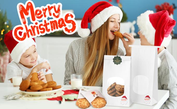 Kraftpapier-Document de Zij Open Hitte die van de Hoekplaatzak - voor Snack verzegelen neemt de Koekjesthee 0