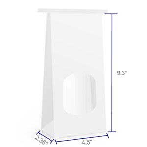 Kraftpapier-Document de Zij Open Hitte die van de Hoekplaatzak - voor Snack verzegelen neemt de Koekjesthee 1