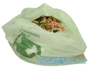 OEM 100% Composteerbare Eco Vriendschappelijke Biologisch afbreekbare Vuilniszakken, de Biologisch afbreekbare Composteerbare Plastic Vuilniszakken van 100%
