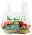 Compostzakken, de In reliëf gemaakte Zakken van de Theebusliner compostable garbage van het Voedselafval, Biologisch afbreekbare de Rang Plastic Zakken van het Compostvoedsel