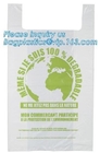 De installatie baseerde Biologisch afbreekbare het Handvatvoedsel van de Matrijzenbesnoeiing Verpakkings Composteerbare Plastic Zak, Composteerbare de Sandwichzak van de Voedselopslag