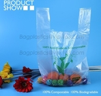 Promotie volledig Biologisch afbreekbare Composteerbare niet Geweven Winkelzak voor Voedselverpakking, het Biologisch afbreekbare Composteerbare Plastiek van 100%