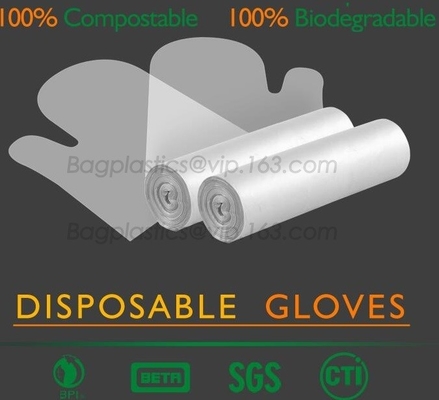 Medische Biologisch afbreekbare Handschoenen, Maïszetmeelhandschoenen, Composteerbare Handschoenen, Beschikbare Handschoenen, Zakken