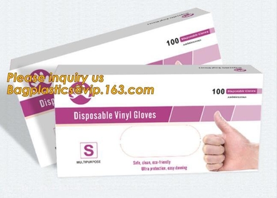 Het poeder-vrije niet-steriele natuurlijke de rubberlatexonderzoek van 100% gloves /gloves-bageasebagplasti van latex medische verbruiksgoederen