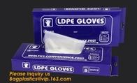 LDPE Handschoenen, PE Beschikbare Handschoenen/polytheen beschikbare handschoenen, Beschikbare PE van HDPE/LDPE Handschoen, beschikbare plastic PE materia