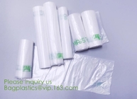 Maniok van de het ziekenhuis bemerkte de Medische Douane Composteerbare Eco-pak Bio Chemisch afbreekbare Vuilniszakken met Embleem, Bagease Bagplastics