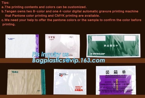 Poly Postzakken/Verschepende Enveloppen/Koerier Bags, zak van de de veiligheidskoerier van de postenvelop de plastic, DHL UPS Uitdrukkelijke Shippi