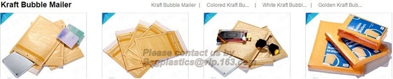 Sluiting van de Bellenmailers Matte Metallic Rose Gold Self-Adhesive van de veiligheids de Holografische Metaalfolie. Metaal Verschepende Zakken