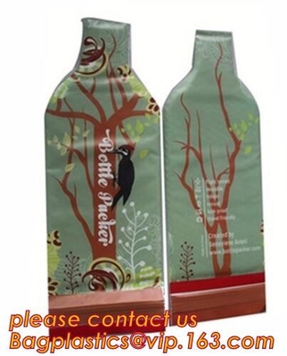 Het pit verzegelde van de de zakkenfles van de alcoholische drankbel van de de beschermer de Reizende alcoholische drank van de bellenkokers van de de luchtwijn van de bellenzakken Gesnelde bodem plast