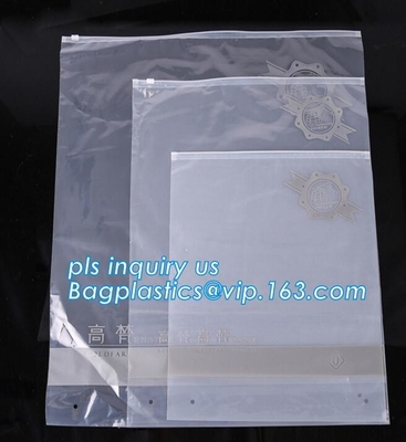 Kledingstukken Kledingpakket Slider Zip Bag, Zipper Lock Packaging Bags Met Slider Zipper Packaging Bags