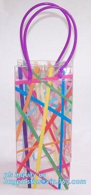 drukte de kosmetische de zak promotiedouane van schuifk pvc plastic zak, het Milieuvriendelijke berijpte duidelijke plastic kledingstuk B van pvc