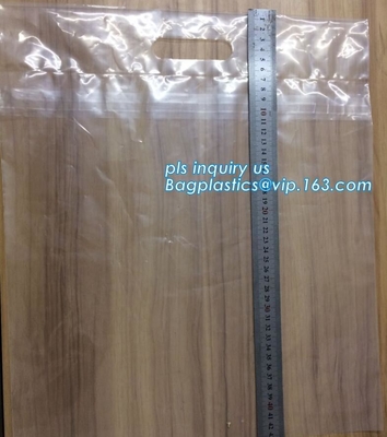 pe de plastic resealable zakken van de schuifritssluiting, de Milieuvriendelijke Vlakke Plastic Zak van de Schuifritssluiting voor Document of Swimwear
