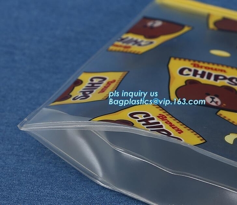 pe de plastic resealable zakken van de schuifritssluiting, de Milieuvriendelijke Vlakke Plastic Zak van de Schuifritssluiting voor Document of Swimwear
