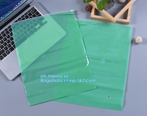 PE hijgt de plastic ondergoedbodem verpakkende zak van de zak van de schuifritssluiting met aangepast drukembleem, swimwear document