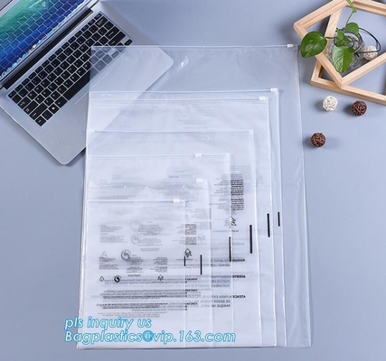 Plastic van de de zak plastic schuif van de diaritssluiting de ritssluitingszakken, Aangepast Gedrukt Klein Plastic van de de Zakbikini van Pvc Vinyl de schuifpit