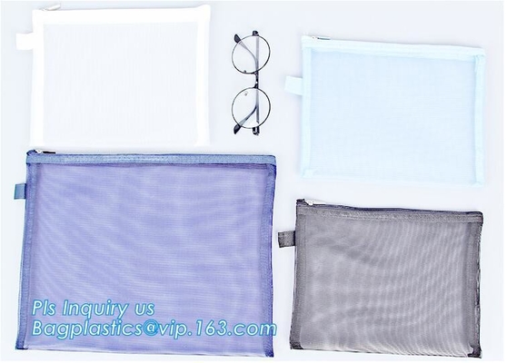 pvc-de zak met plastic ritssluiting en schuifoem orden is welkom, de ZAK van EVA PVC ZIPPER BAG RESEALABLE MET SCHUIF, vinyleva