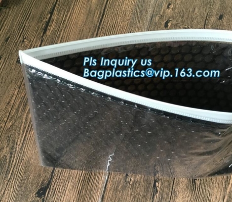 De plastic Zak van de Bellenmailers Opgevulde Enveloppen van de Schuifritssluiting, de Plastic Zak van de Bellenritssluiting, de Plastic Bel Maile van de Schuifritssluiting