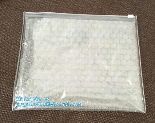 unieke van de de schuifhaak van ontwerp coloful gedrukte duidelijke pvc plastic hangende de ritssluitingszak, de Zak van de Schuifritssluiting met Douaneembleem
