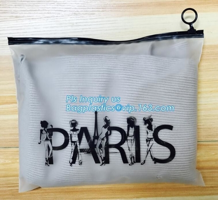 de milieuvriendelijke matte plastic zak van de schuifritssluiting vlak voor document of swimwear, van de de zakritssluiting van de schuifritssluiting zilveren de foliekledingstuk