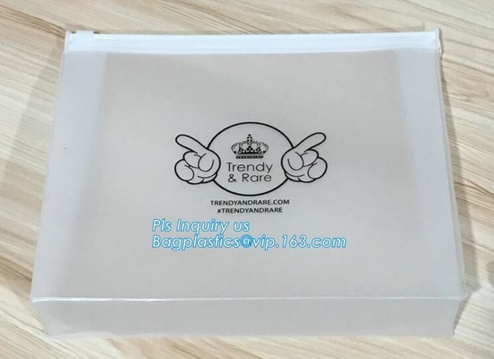HUISDIERENld PE de ritssluitingszak van de plastic zakschuif, de Zak van pvc van de Schuifritssluiting voor Stationaire, aangepaste grootte en ontwerppe plastic s