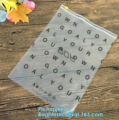 de verpakkende vochtbestendige zak van de het slotritssluiting van de douaneschuif, de zak van de de vierlingverbinding van de Schuifritssluiting, de Fabrikant Clear Vinyl Slide van China