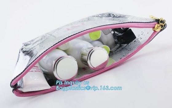 Pvc-ontruimt de de zak plastic zak van de Schuifritssluiting met ritssluiting, de plastic zak van de schuifritssluiting voor verpakking, de zak van pvc van de schuifritssluiting vi