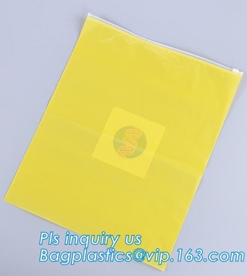 schuifzak voor de ritssluitings vinylzak van de ondergoed verpakkende schuif voor kleding, van de de schuifzak van pvc van de ritssluitingssluiting de duidelijke grootte A4 weg