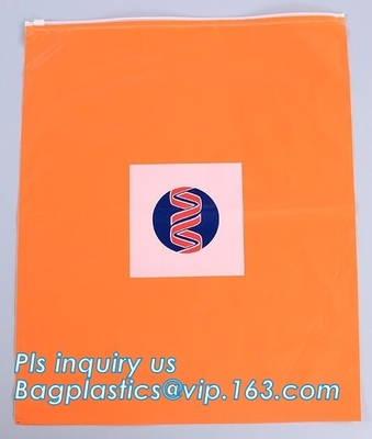 schuifzak voor de ritssluitings vinylzak van de ondergoed verpakkende schuif voor kleding, van de de schuifzak van pvc van de ritssluitingssluiting de duidelijke grootte A4 weg