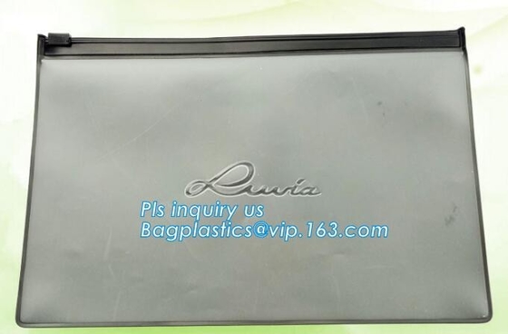 Gedrukte de ritssluitingszak van schuifk plastic resealable kleren, Eva Plastic Slider Zipper Clothes-Verpakkingszak met Douane
