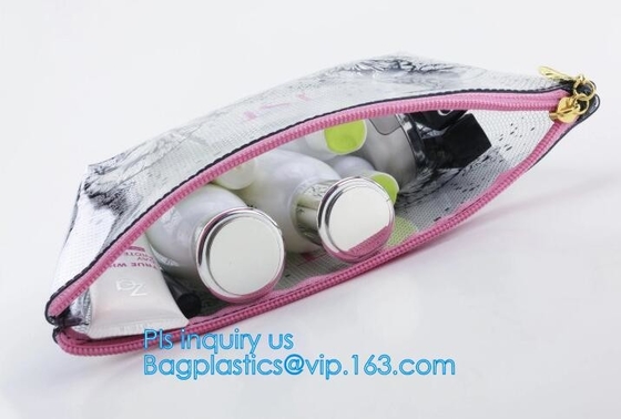 de steen berijpte pvc-de zak plastic zak van de schuifritssluiting met ritssluiting/pvc-ritssluitings de zak van de slotschuif/resealable pvc-schuifpit