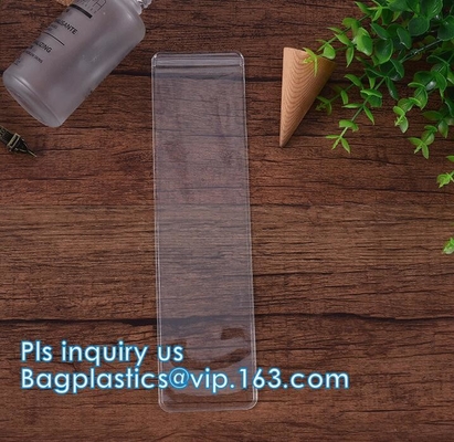 Van de de schuifzak van de stoffenritssluiting professionele vinyl de ritssluitingszak van pvc, de kledende verpakkende pvc-zak van de schuifritssluiting, de zak van de schuifritssluiting