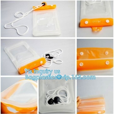 Van de de Zakzak van de ritssluitingszak de Plastic Kosmetische Zak van de de Schuifritssluiting Vinyl, Ritssluitingsschuif duidelijke het winkelen plastic verpakkende zakken