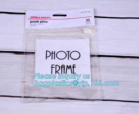 De Kosmetische Zakken van pvc, de Transparante Zakken van pvc en de Verpakkende Zakken van pvc, pvc-PAKKETzakken, pvc-Zak, Verpakkingsmaterialen, pvc-PA