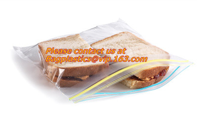 De open van het het slot plastic Zadel van de Strookdia zakken van de het pakritssluiting, Snack, Sandwich, XL Sandwich, Pint, Kwart gallon, Gallongrootte, minigrip