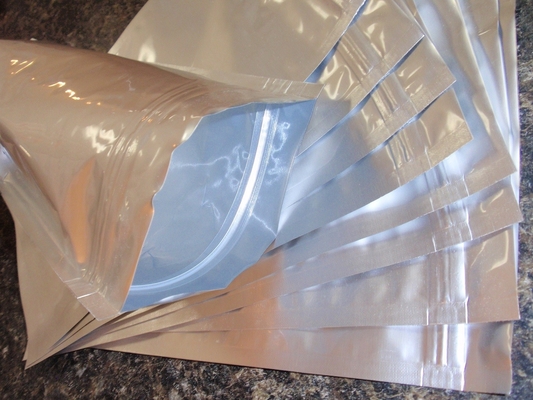 Het Document van de Verbindingskraftpapier van BRC Standaardqual Zakken met Tin Tie Coffee Bags Plastic-Klep, Customzed-zij-Hoekplaatklep Tintie Plasti