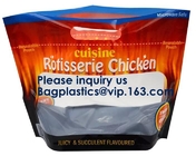 Zak van de kippen de Plastic Verpakkende Zak, de Douane Gedrukte Rotisserie-van de het Braadstukkip van Kippenzakken Verpakkende Zak, Bagease, Bagplas