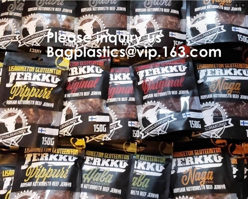 Resealable Douane Gedrukte Matte Black Aluminum Foil Mylar-Tribune op Zakzak met Ritssluitingstribune op Zakzakken, Koffiebij