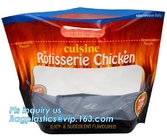 gebraden kippenzak, geroosterde kippen verpakkende zak, de hete zak van de braadstukkip, opslag pouching zak voor Fried Chicken