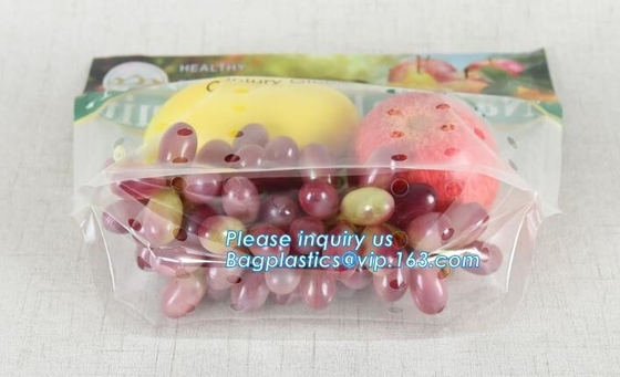 resealable tribune op de ritssluitings vers fruit van de zakschuif/plantaardige beschermings verpakkende zak, OPP lamineerde Schuiffruit/Gra