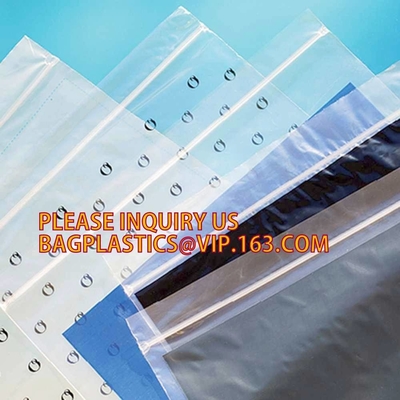 OPP-PE de RITSSLUITINGS verpakkende zak van CPP voor het gat van de drukburrerfly van de stukken plastic zak, gelamineerde vacuümesd antistatisch z