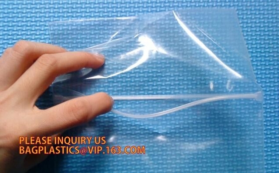 soepzak, vloeibare opslag, plastic verpakkende zak van de voedsel de dubbele ritssluiting, Vriendschappelijke de ritssluitingszak van Eco, polyethyleen verpakking
