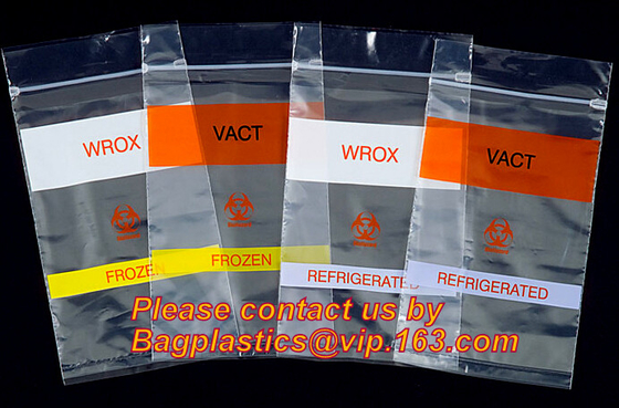 Eco Vriendschappelijke Resealable Klein aan Grote Vlakke Voedsel Verpakkings Duidelijke Transparante PE Plastic Ritssluitingszakken, Folieritssluiting Foo