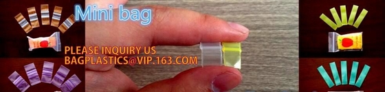 goedkope van het de douane3x3 pit van 100%LDPE plastic de verbindingszak/miniappel baggie, van de de appelritssluiting van het Luchtbewijs de minizak van de het voedselopslag met ow