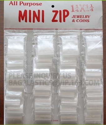 goedkope van het de douane3x3 pit van 100%LDPE plastic de verbindingszak/miniappel baggie, van de de appelritssluiting van het Luchtbewijs de minizak van de het voedselopslag met ow