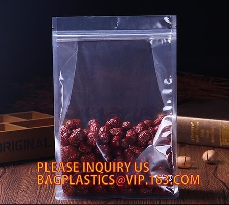 de het kristalzak van pp k, de Plastic ritssluiting van de polypropyleenritssluiting/zip/k/doet houseware/geneeskunde/voedsel/klerenzakken in zakken