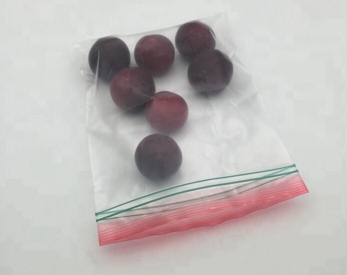De vacuümopslag doet de Dubbele zakken van de Ritssluitingssandwich, Voedsel Zakken van de Verpakkings de Plastiek Verzegelde Ritssluiting voor Opslag in zakken, bagplas