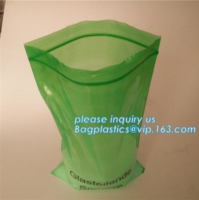 Van de de Verbindingsritssluiting van de greep doet de Zelfpers Plastic Zakken met Rood Zij, Zelf Resealable Mini Grip Poly Plastic Clear Alle Grootte in zakken